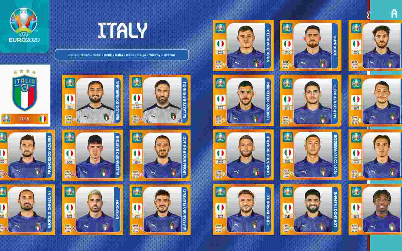 Italia - Album Panini (Ansa foto)