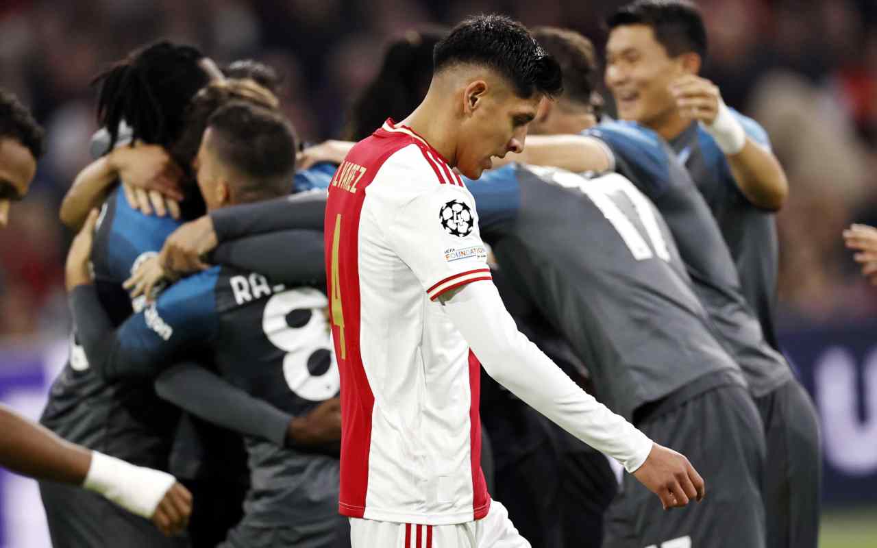 Ajax - Napoli (Ansa foto)