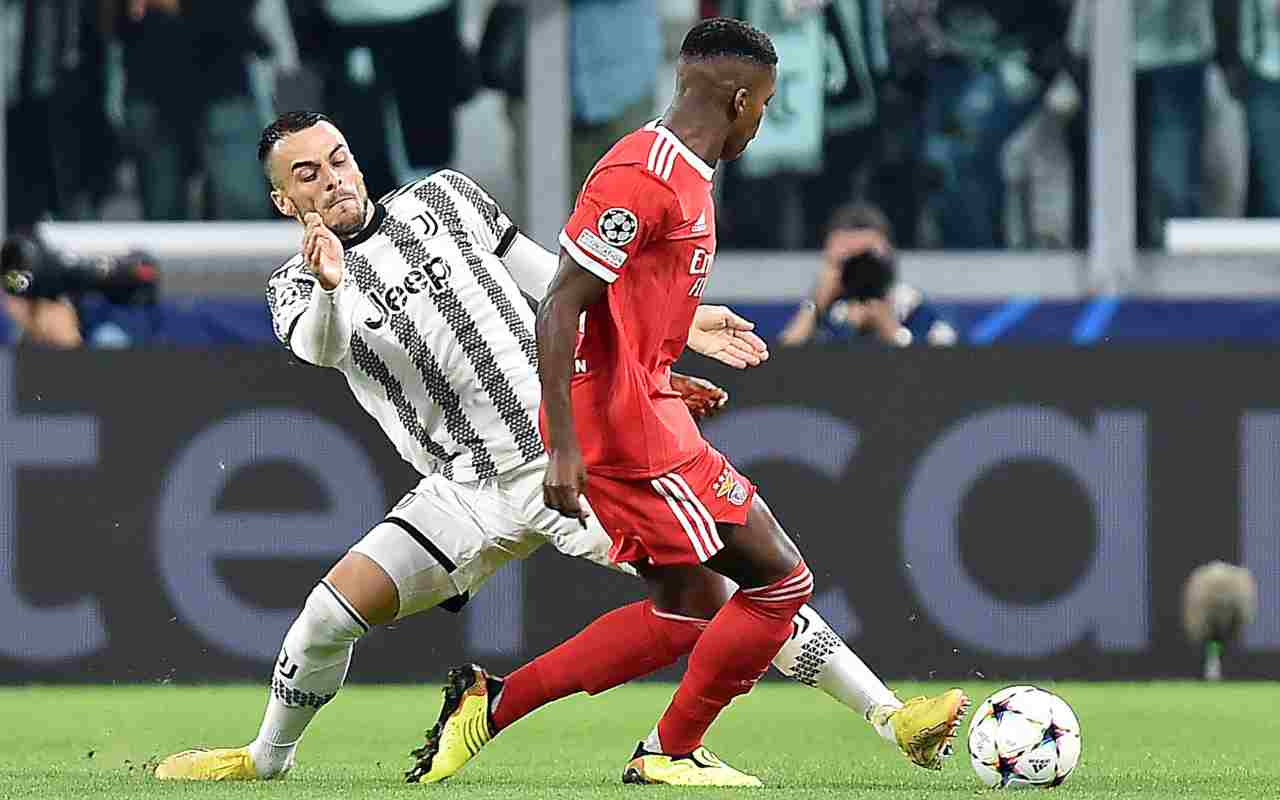 Juventus - Benfica (Ansa foto)