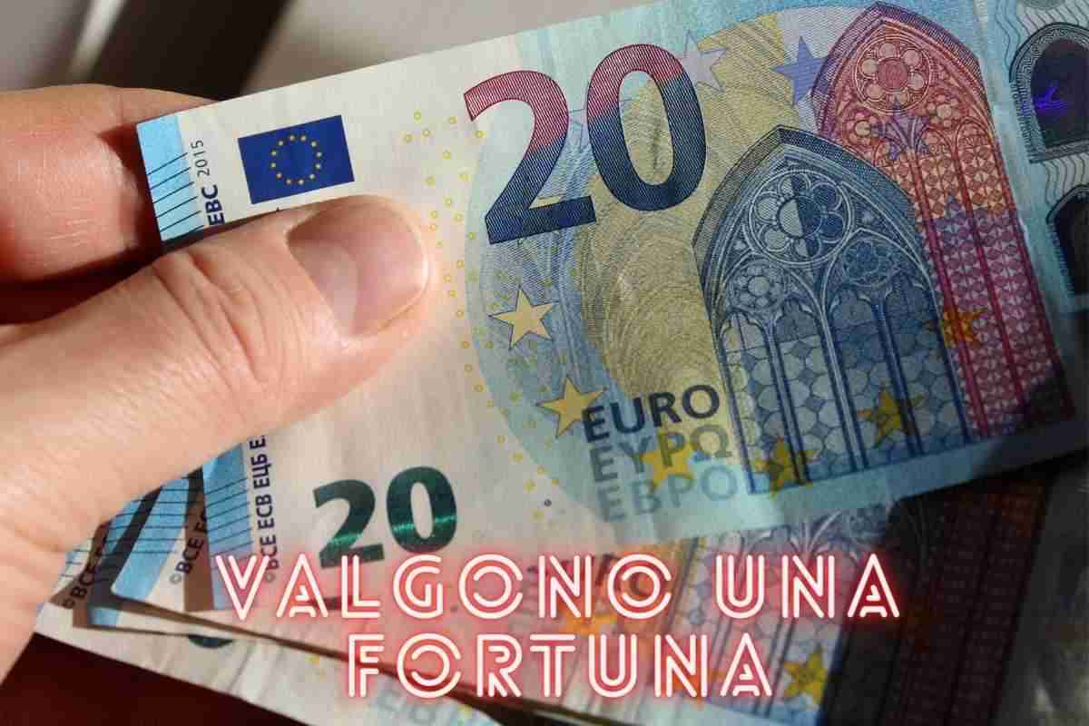 Se possiedi queste banconote di 20 euro hai svoltato