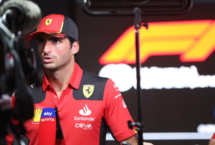 La fiamma di Sainz