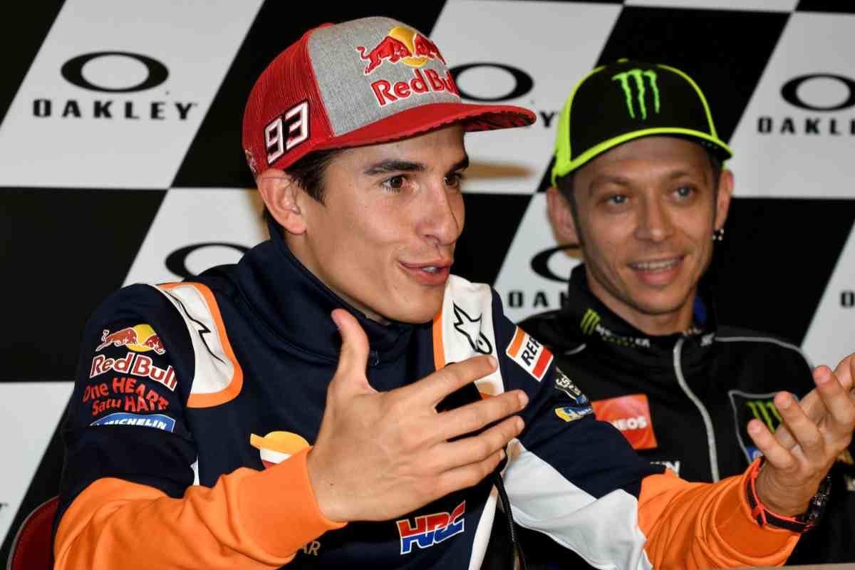 MotoGP Marc Marquez e Valentino Rossi nuovo confronto