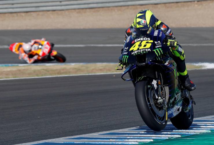 Rossi e Marquez altra lotta